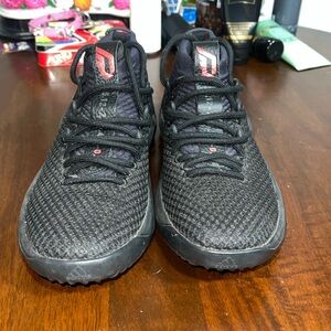 Dame adidas basketball shoes.
